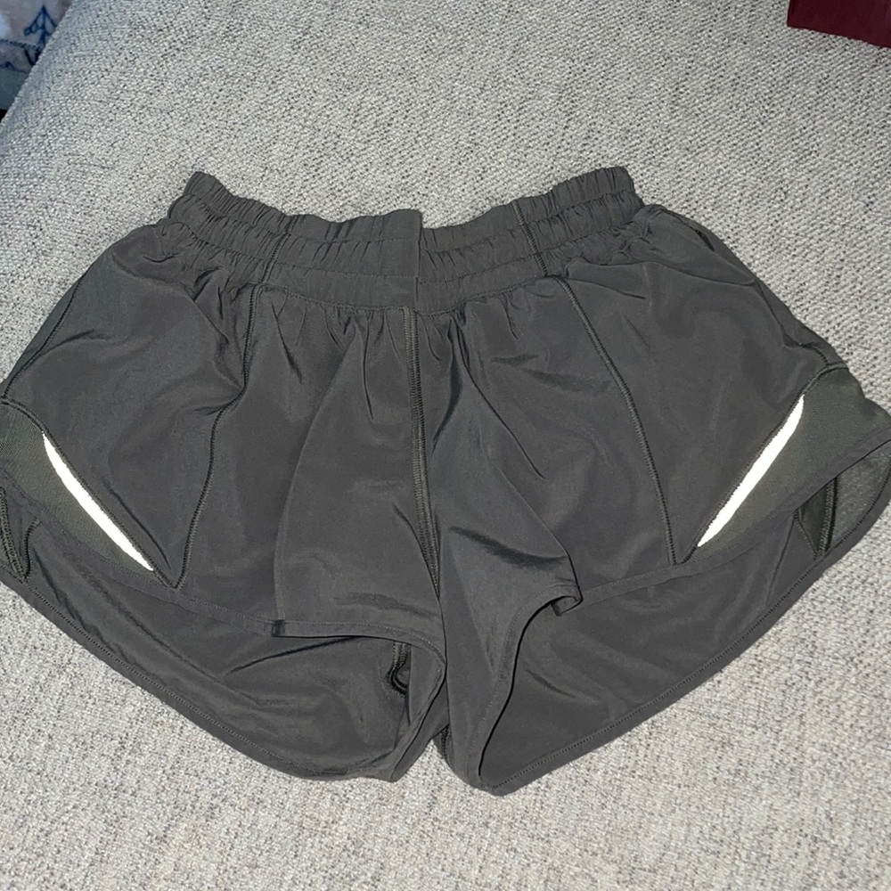 Green hotty hot shorts